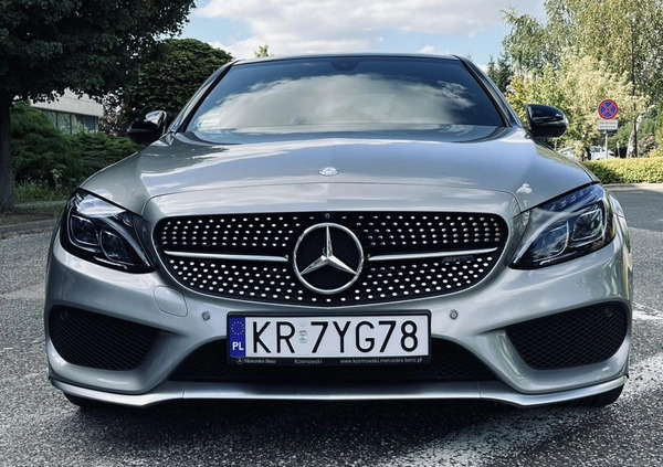 Mercedes-Benz Klasa C cena 149000 przebieg: 50740, rok produkcji 2016 z Kraków małe 631